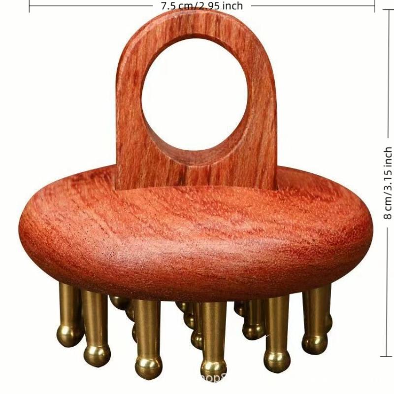 Comb Fine Tooth - Peigne de Massage méridiens de tête,