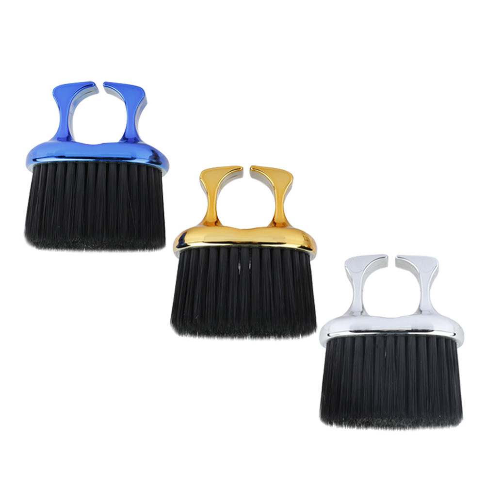 Mens Grooming Barber - Lot de 3 brosses professionnelles pour