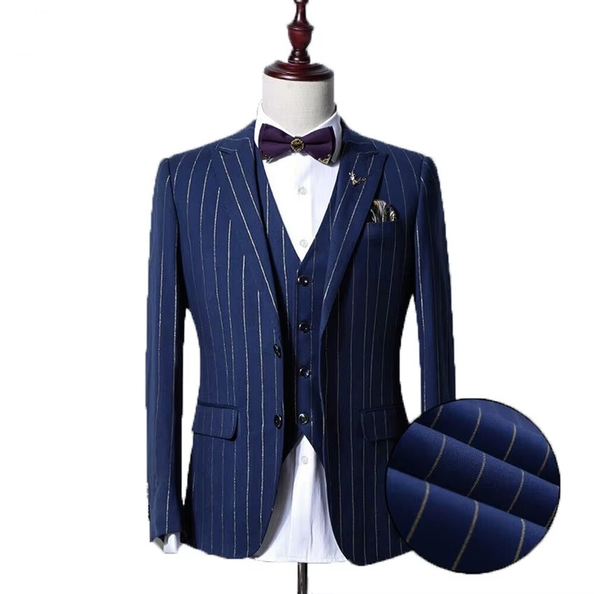 Men'S Grooming Jacket - Auriparus flaviceps or rayé homme costumes