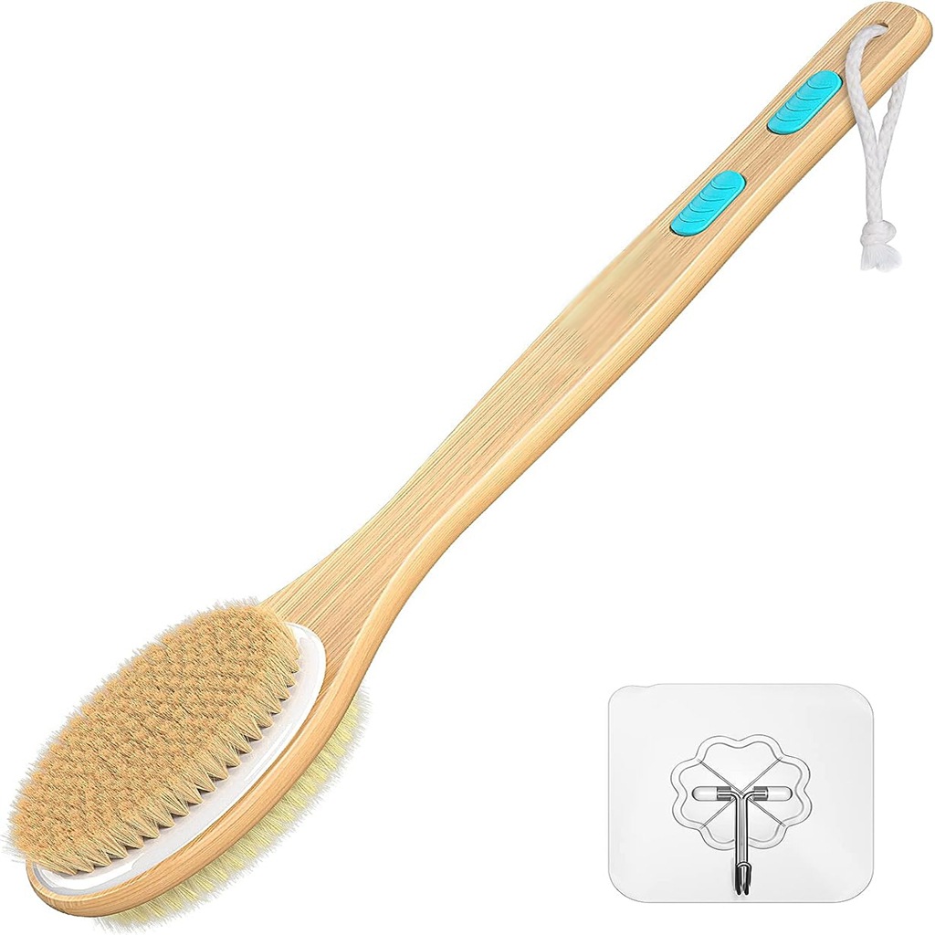 Exfoliating Scrub Mens - Épurateur de dos pour douche, brosse