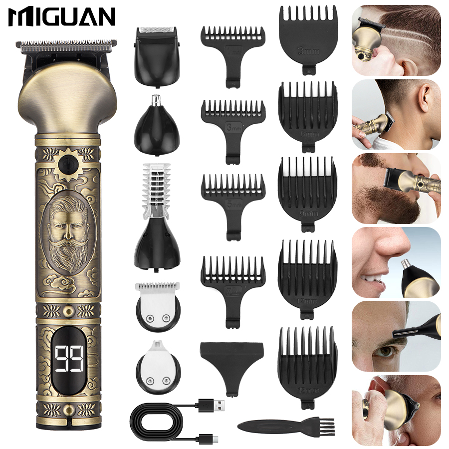 Mens Grooming Barber - Tondeuse à cheveux et kit de