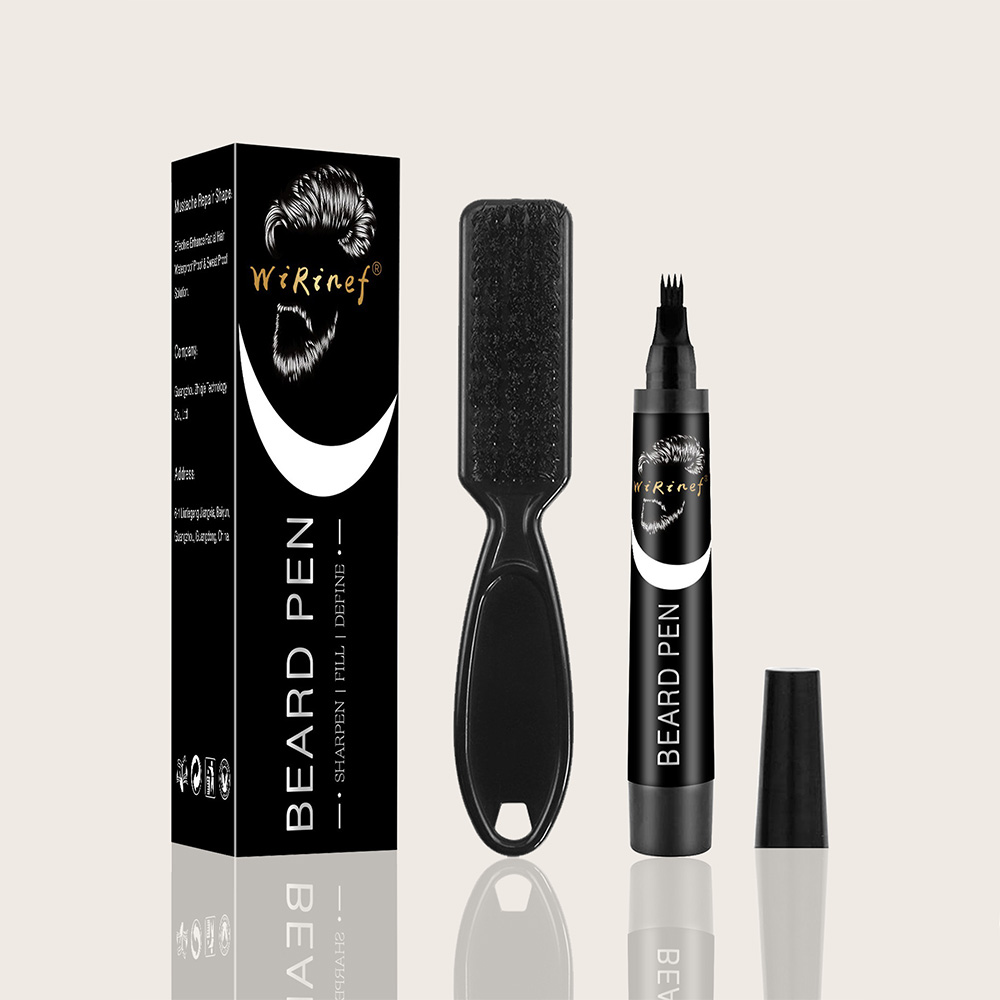 Shaving Brush Set - Stylo de remplissage pour barbe, une