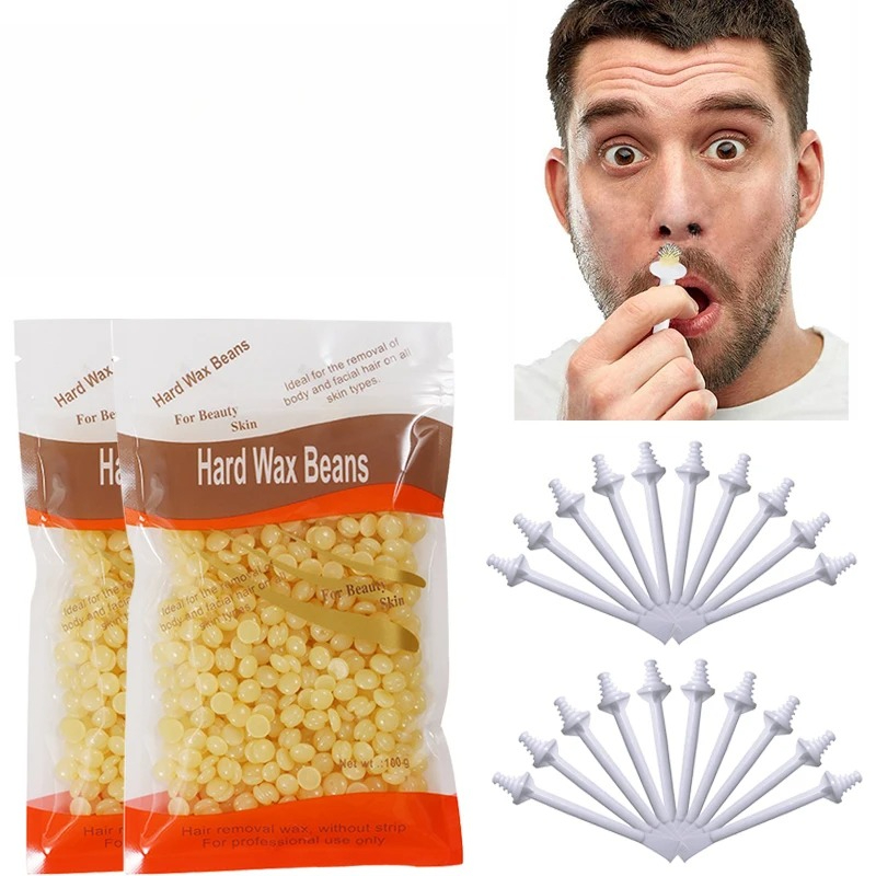 Men'S Grooming Options - Kit de bâtonnets de cire indolores