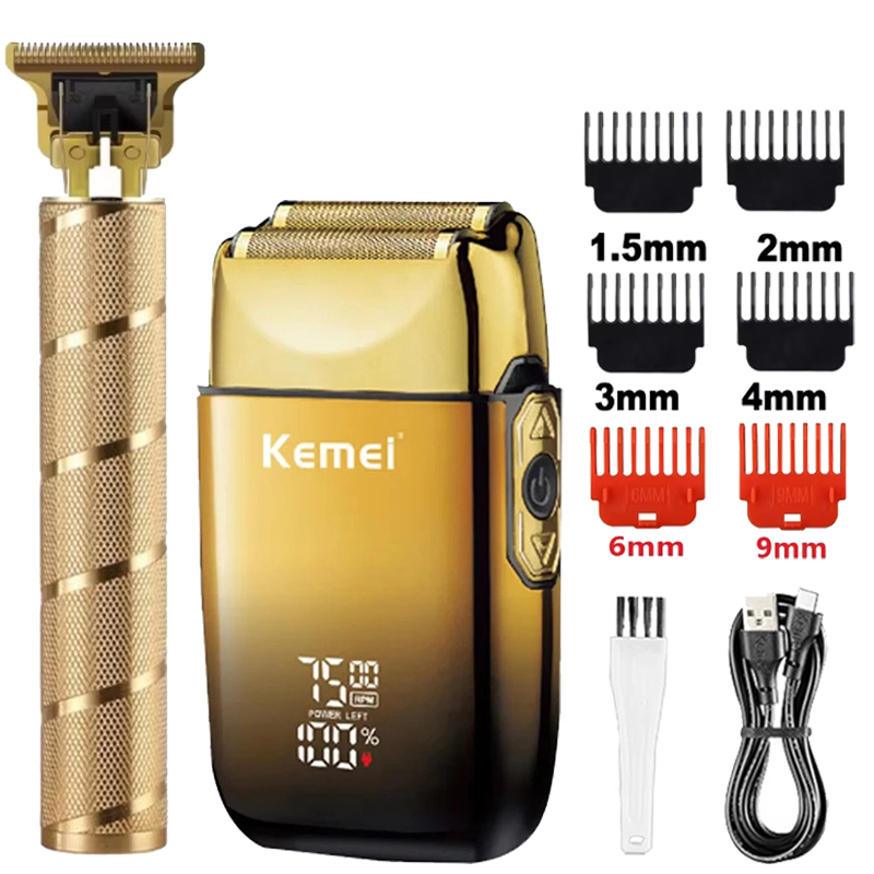 Mens Grooming Barber - Tondeuse à cheveux Kemei KM-TX10 T9,