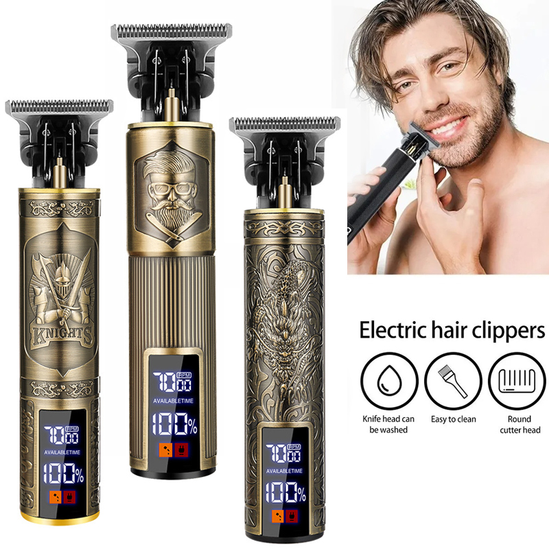 Men'S Grooming Scissors - Tondeuse à cheveux sans fil T9