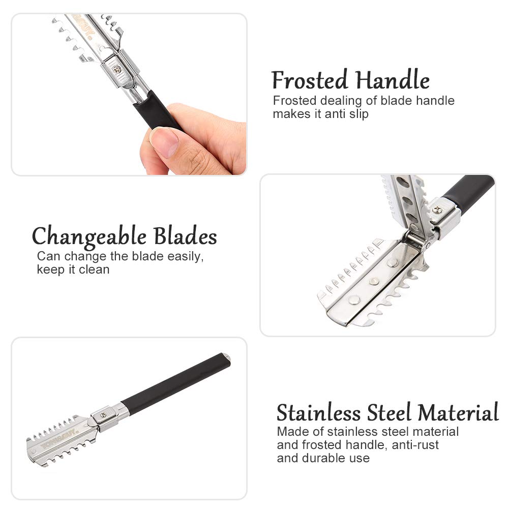 Lames de couteau de rasage à D - Men'S Grooming Scissors avis et prix