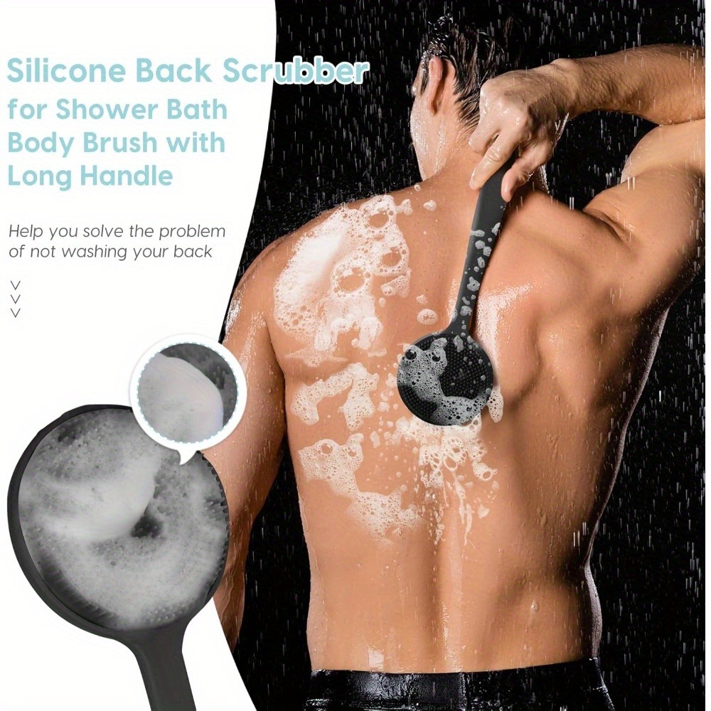 Brosse à récurer le dos en sil - Exfoliating Scrub Mens avis et prix