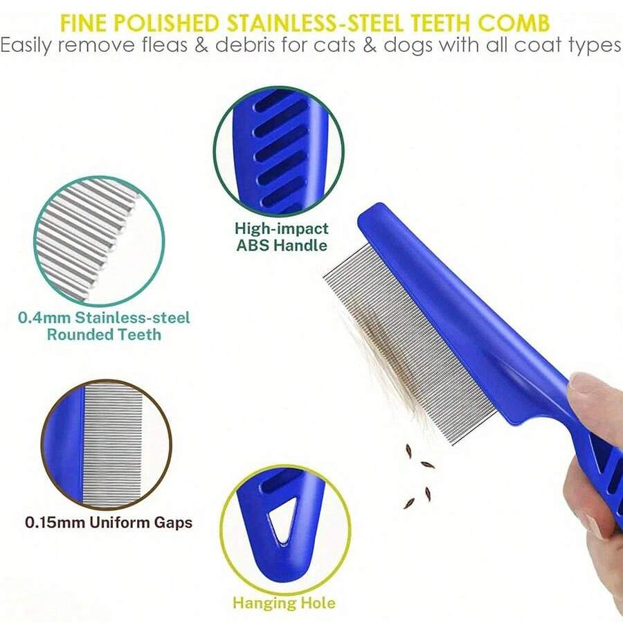 Lot de 4/6 peignes pour animau - Comb Fine Tooth avis et prix