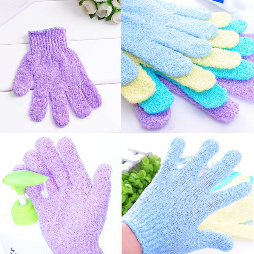 Lot de 2 gants exfoliants de d - Exfoliating Scrub Mens avis et prix