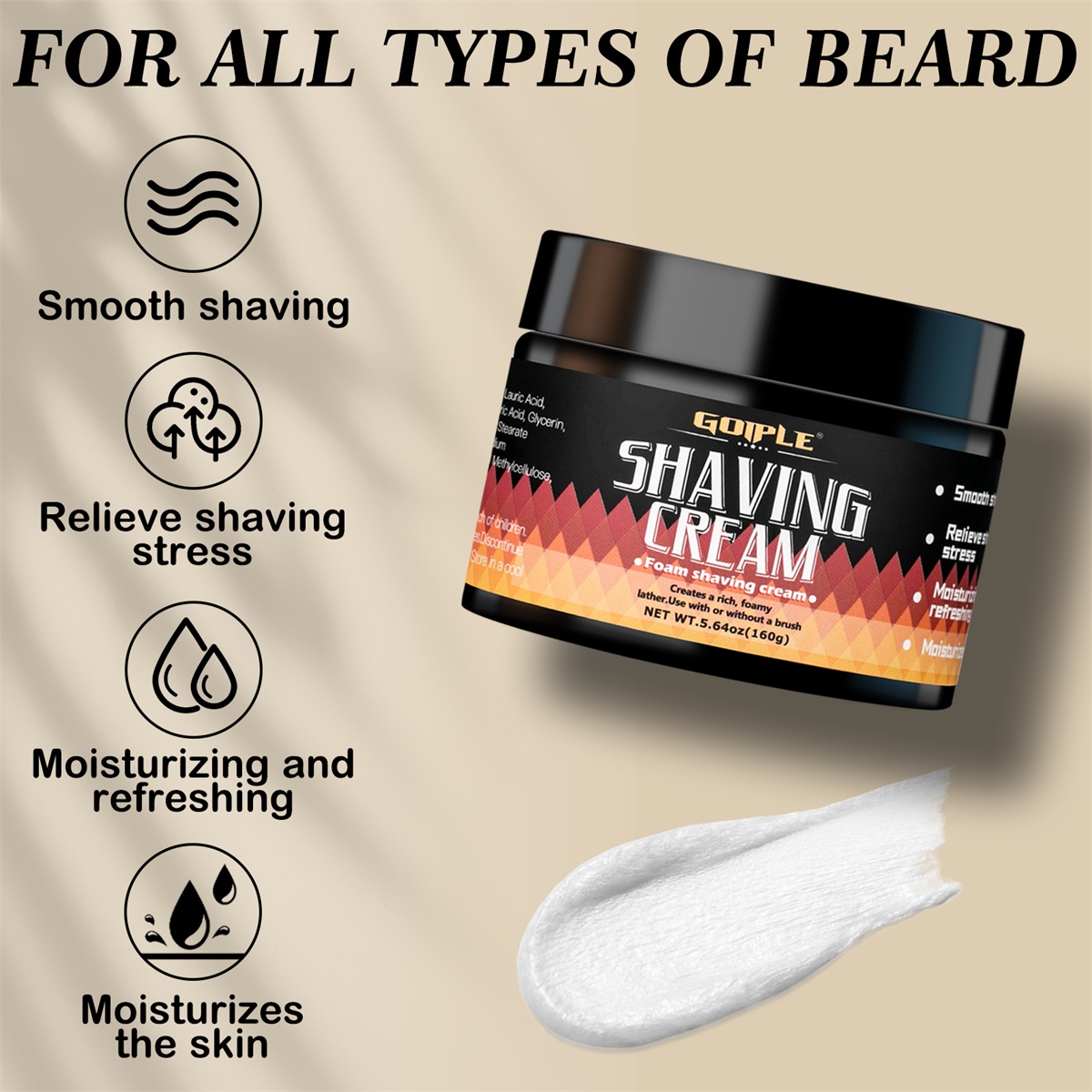 Kit de crème de soin pour le r - Shaving Brush Set avis et prix