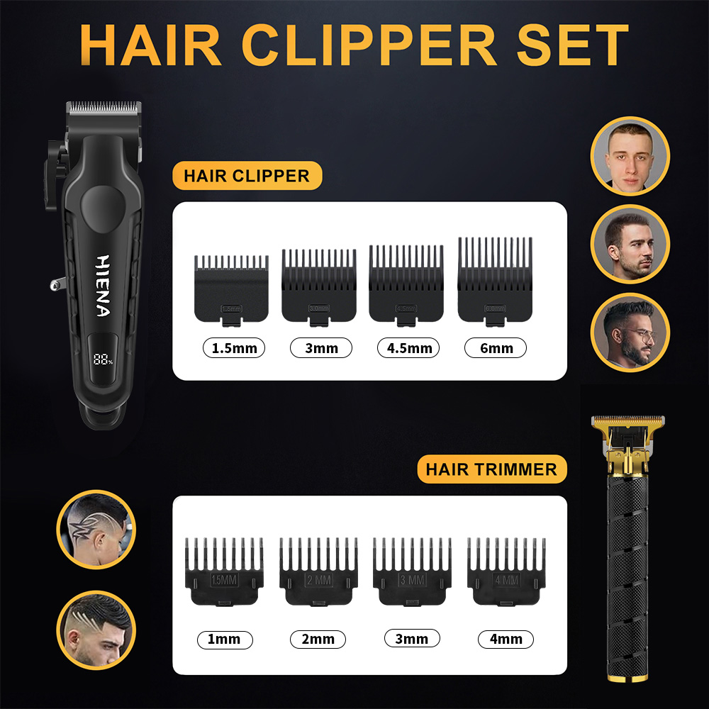 Ensemble de tondeuses à cheveu - Mens Grooming Barber avis et prix