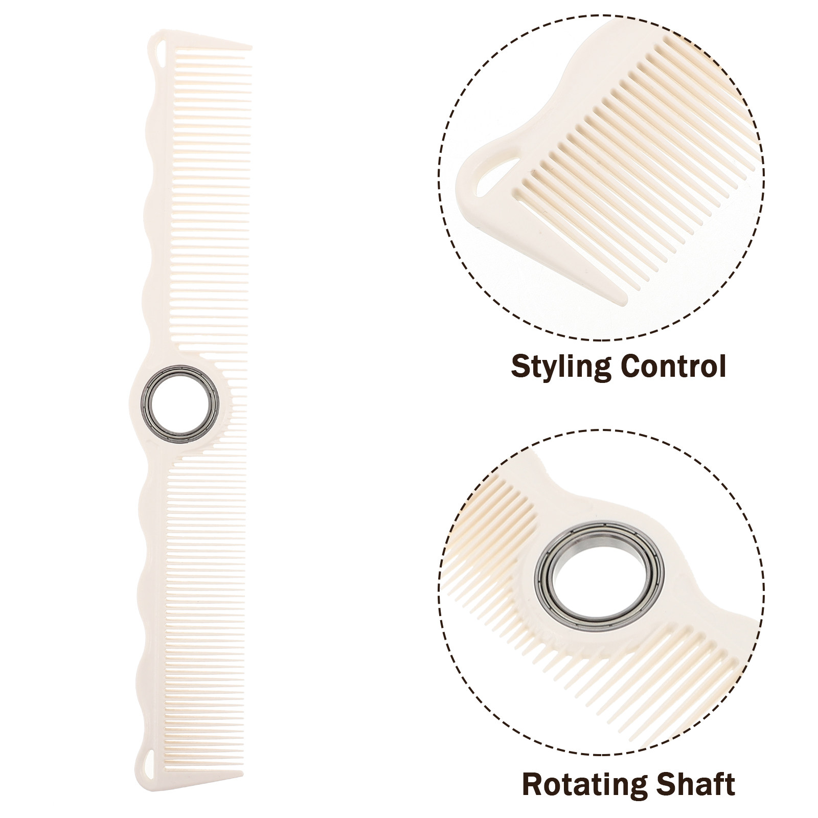 Peigne à cheveux rotatif pour  - Comb Fine Tooth avis et prix