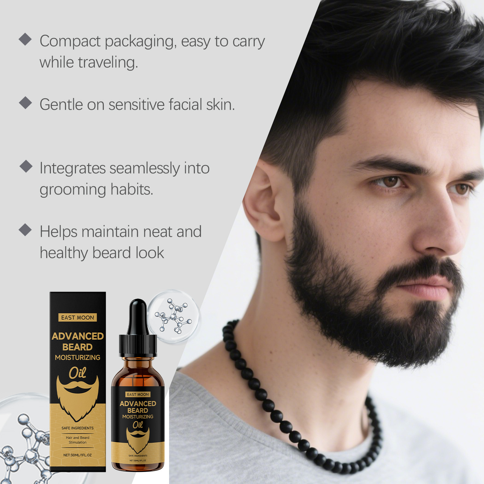 Huile de croissance pour barbe - Beard Oil Growth avis et prix