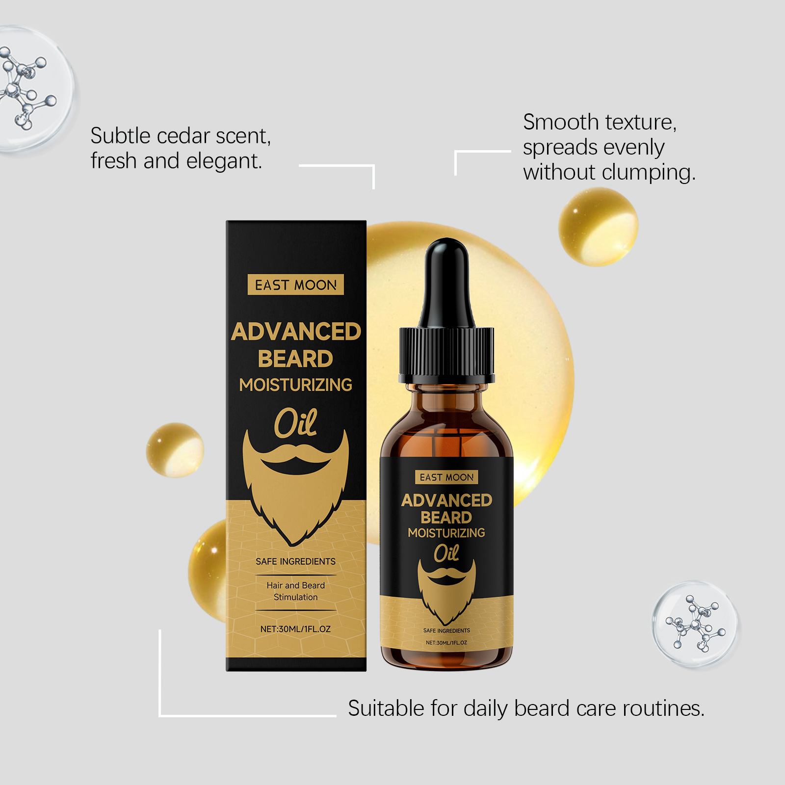 Huile de croissance pour barbe - Beard Oil Growth avis et prix
