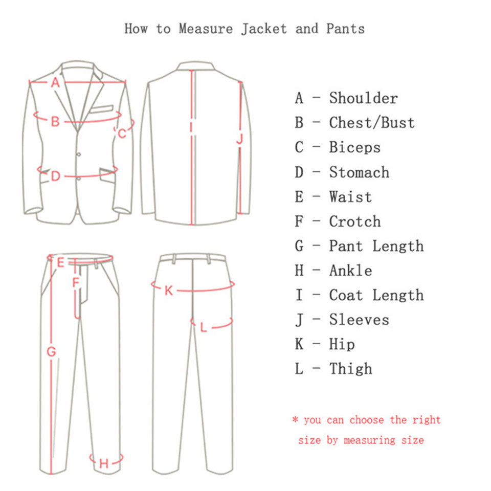 Costume pour hommes, col doré, - Men'S Grooming Jacket avis et prix