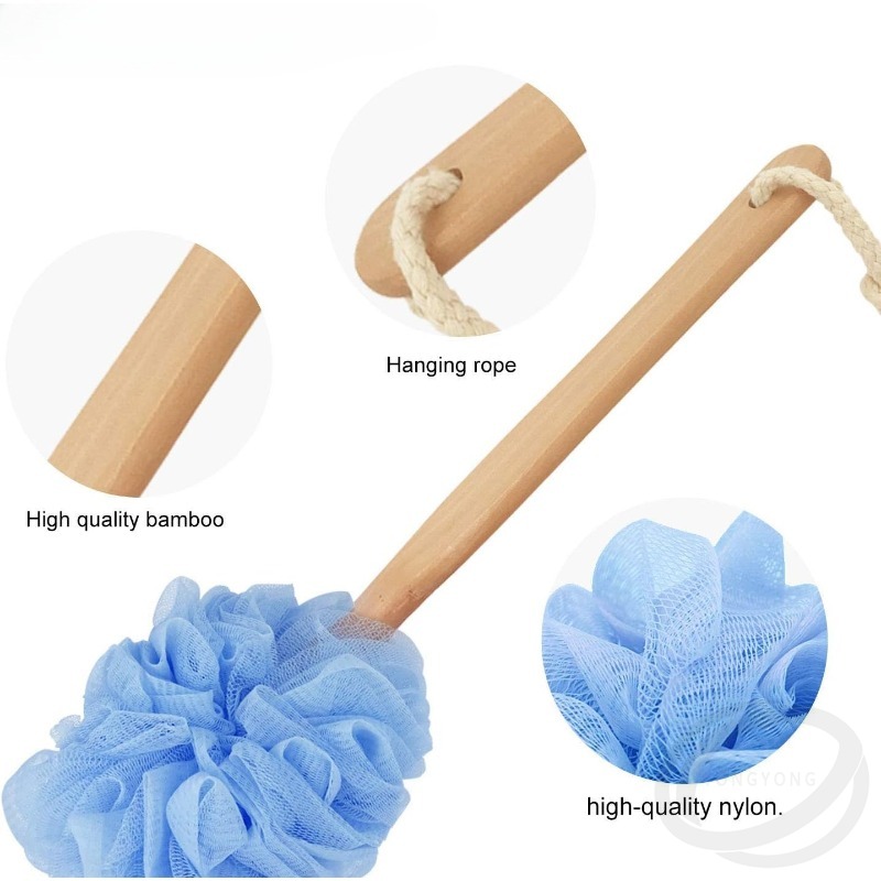 Brosse de bain en bois à Long  - Exfoliating Scrub Mens avis et prix