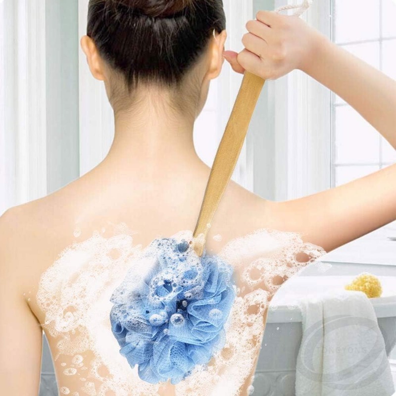 Brosse de bain en bois à Long  - Exfoliating Scrub Mens avis et prix