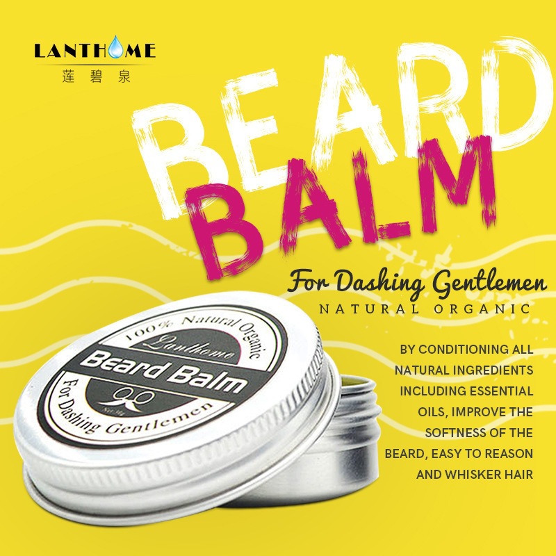 Baume à barbe naturel, cire et - Beard Oil Growth avis et prix
