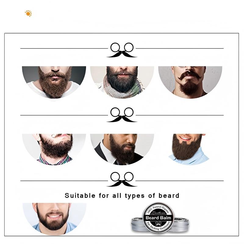 Baume à barbe naturel, cire et - Beard Oil Growth avis et prix