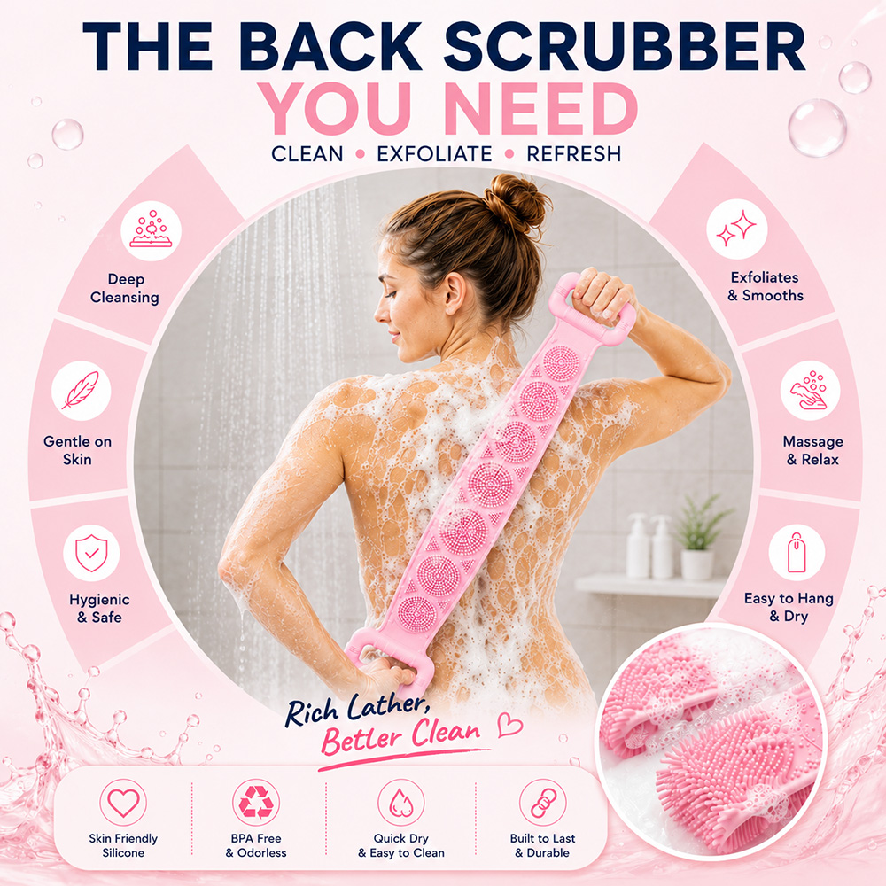 Brosse exfoliante en silicone  - Exfoliating Scrub Mens avis et prix