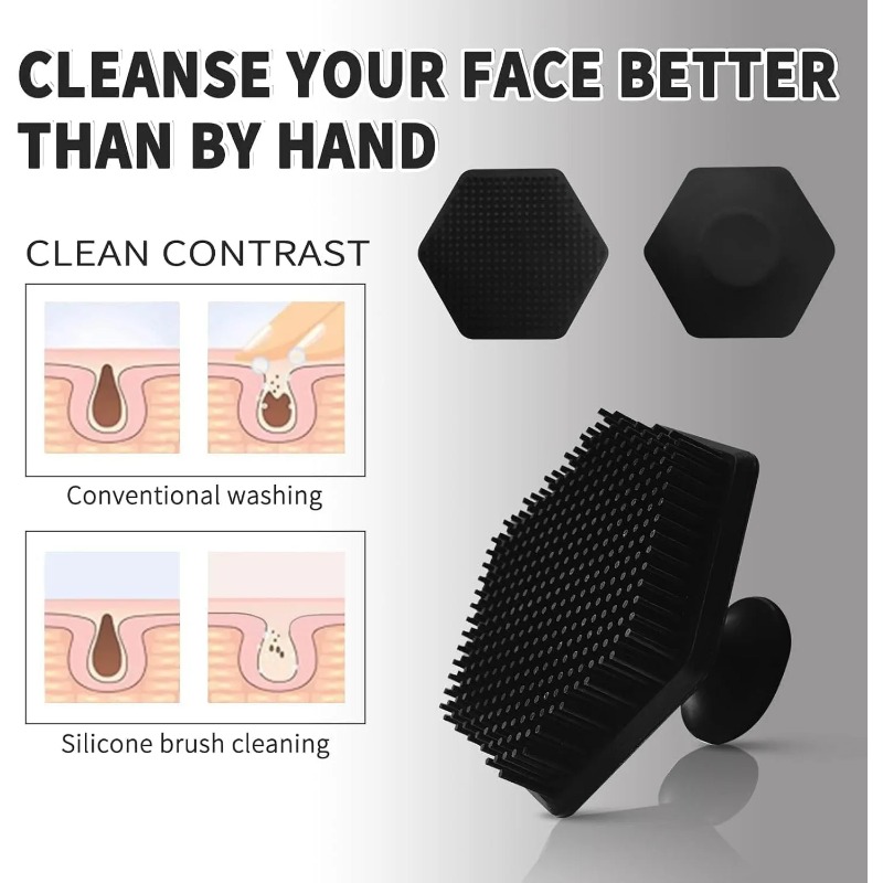 1 Brosse nettoyante faciale en - Exfoliating Scrub Mens avis et prix