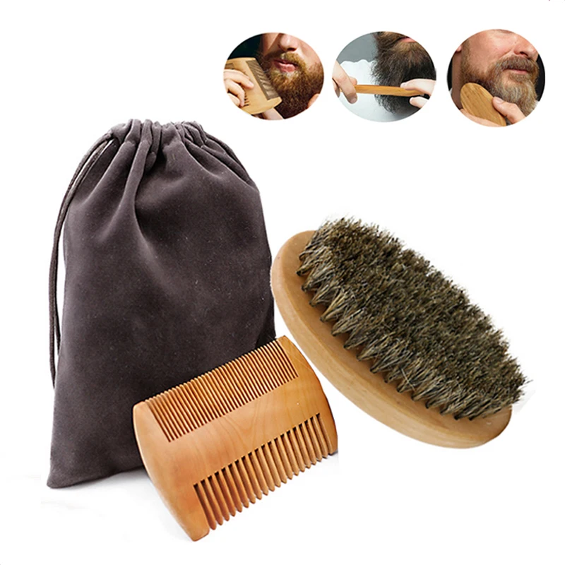 Brosse à barbe en bois en poil - Shaving Brush Set avis et prix