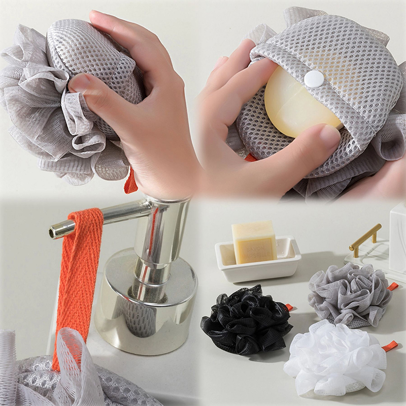Boule de bain en éponge luffa  - Exfoliating Scrub Mens avis et prix
