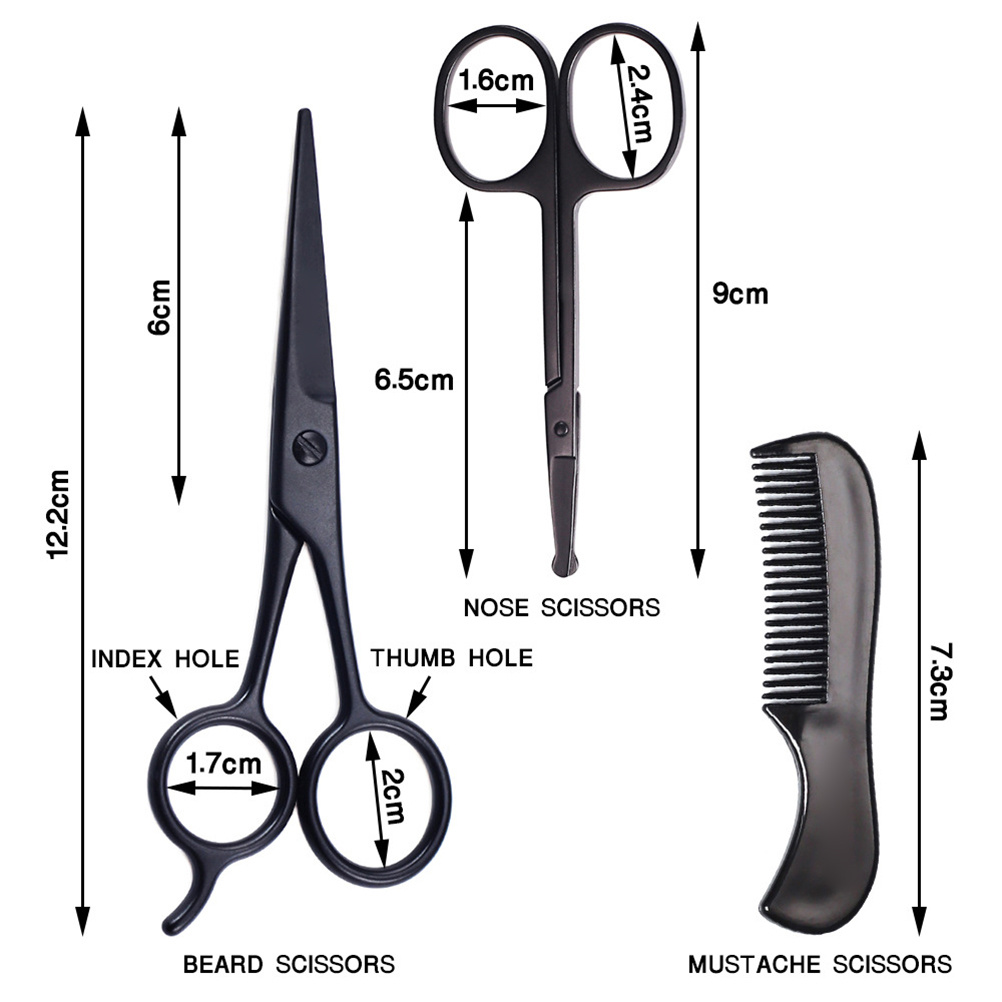 Kit de peigne à barbe avec cis - Shaving Brush Set avis et prix