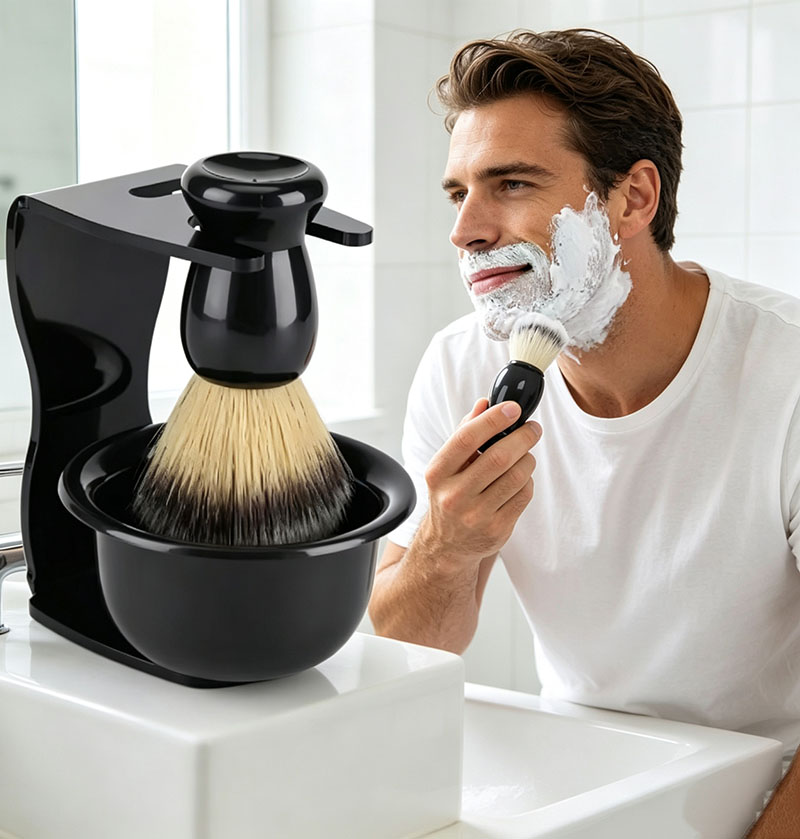 Ensemble de brosse à raser ave - Shaving Brush Set avis et prix