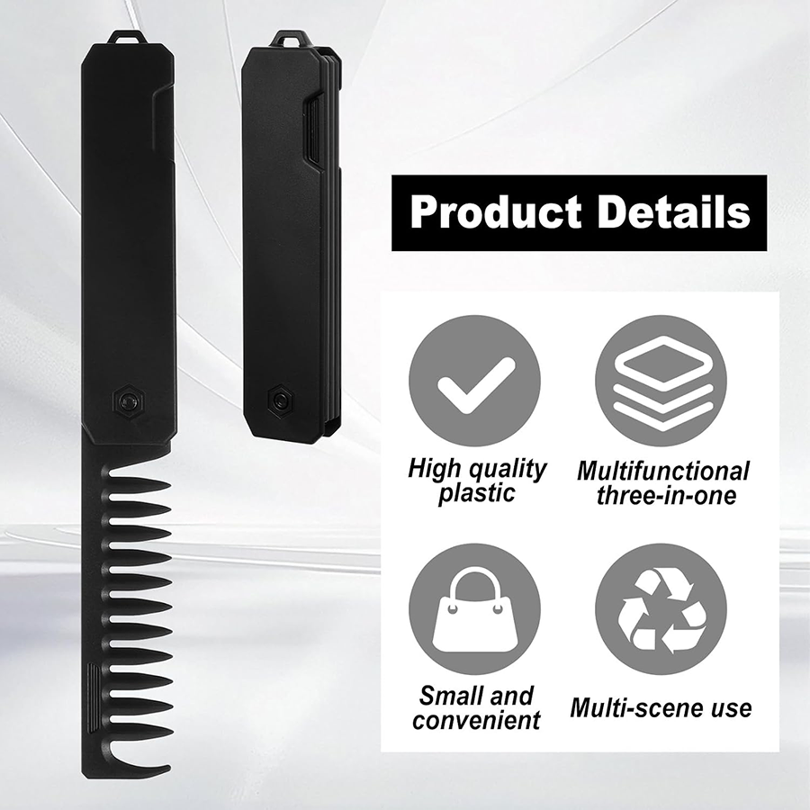 Brosse à cheveux de voyage 3 e - Comb Fine Tooth avis et prix