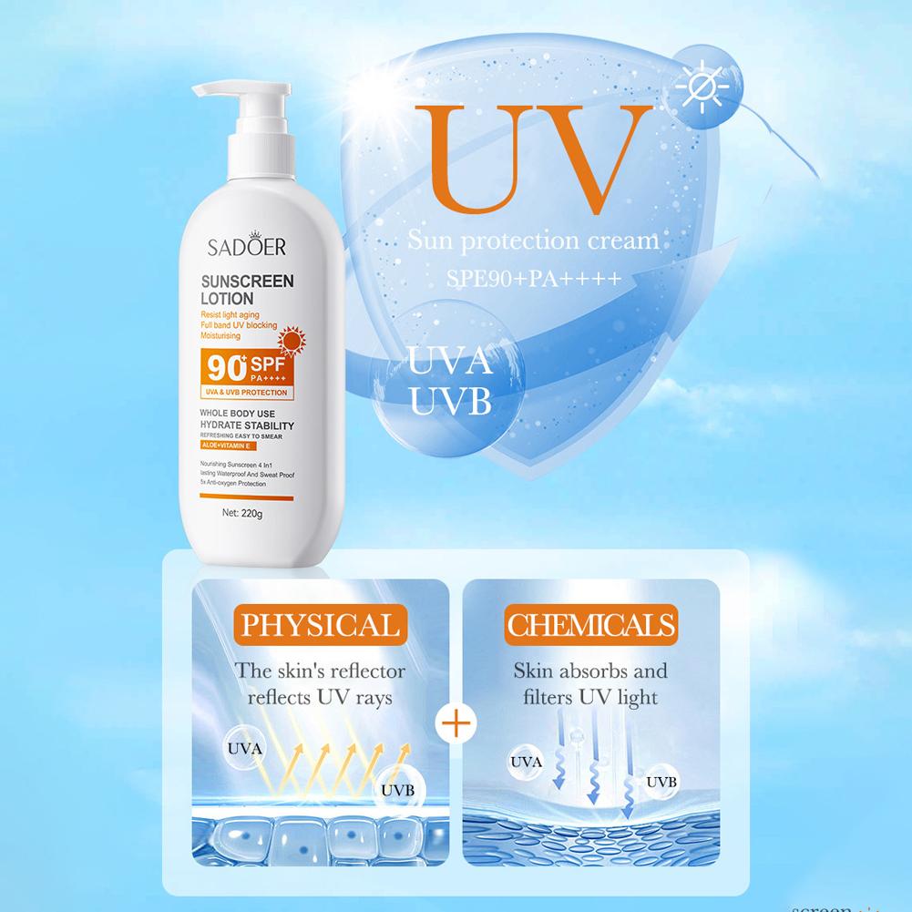 Crème solaire SPF 90 +, 220g,  - Face Moisturizer Spf avis et prix