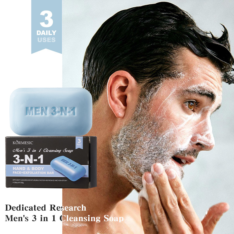 Savon nettoyant 3-en-1 pour ho - Exfoliating Scrub Mens avis et prix