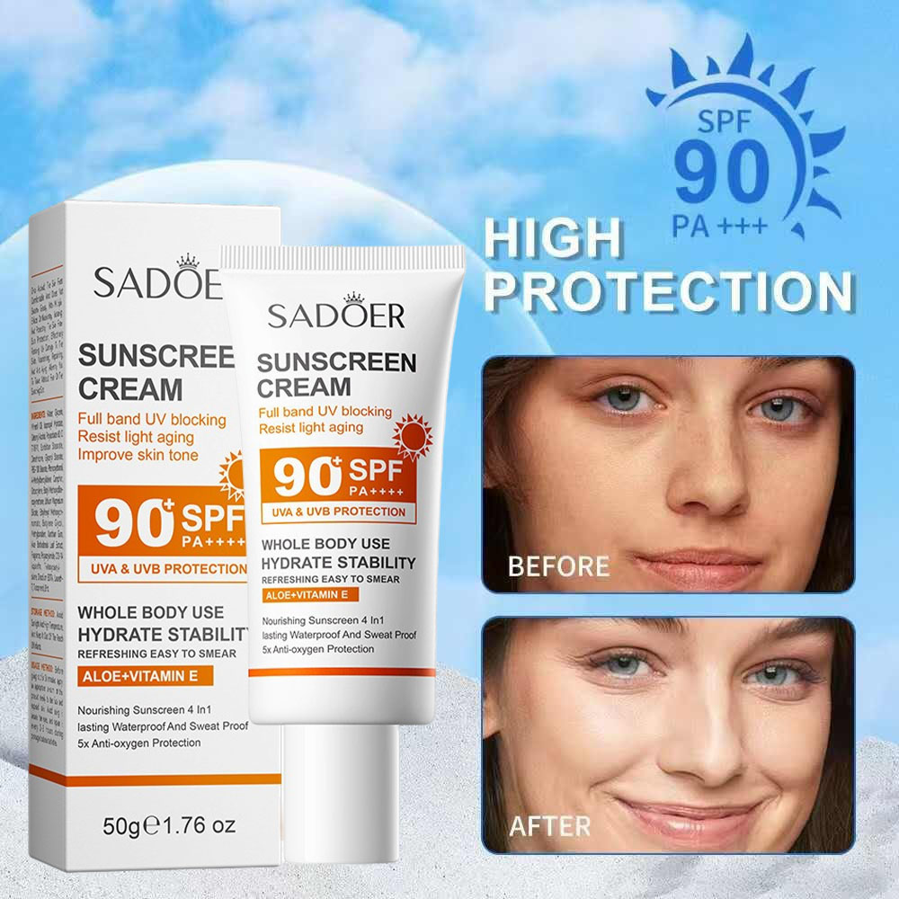 Sadoer crème solaire à haute P - Face Moisturizer Spf avis et prix